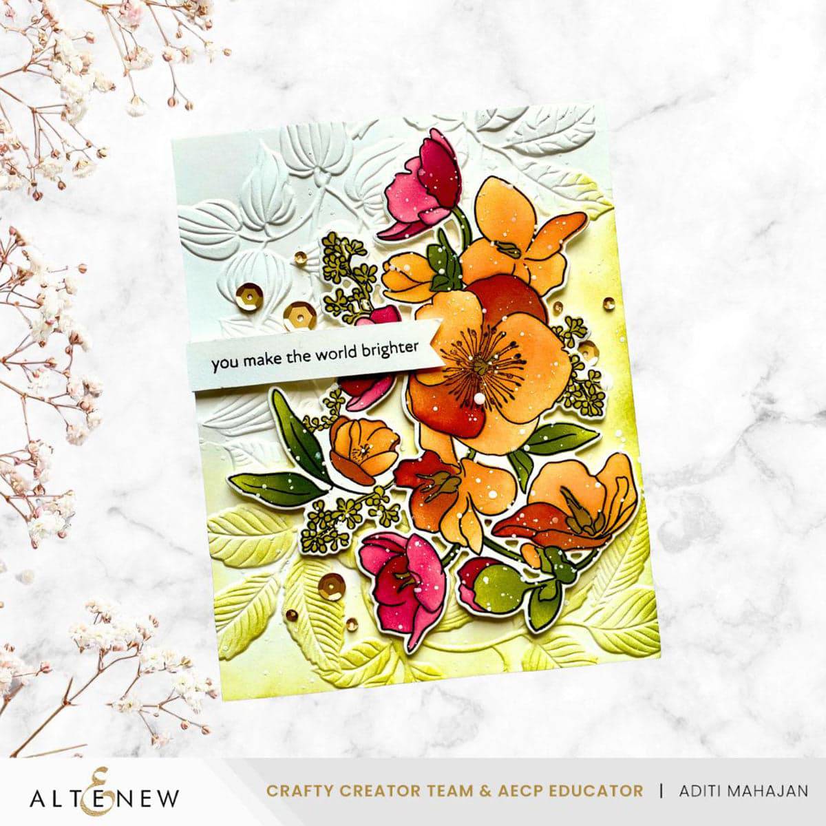 Build-A-Garden: Hellebore Haven | Altenew - Floral Coloring Set