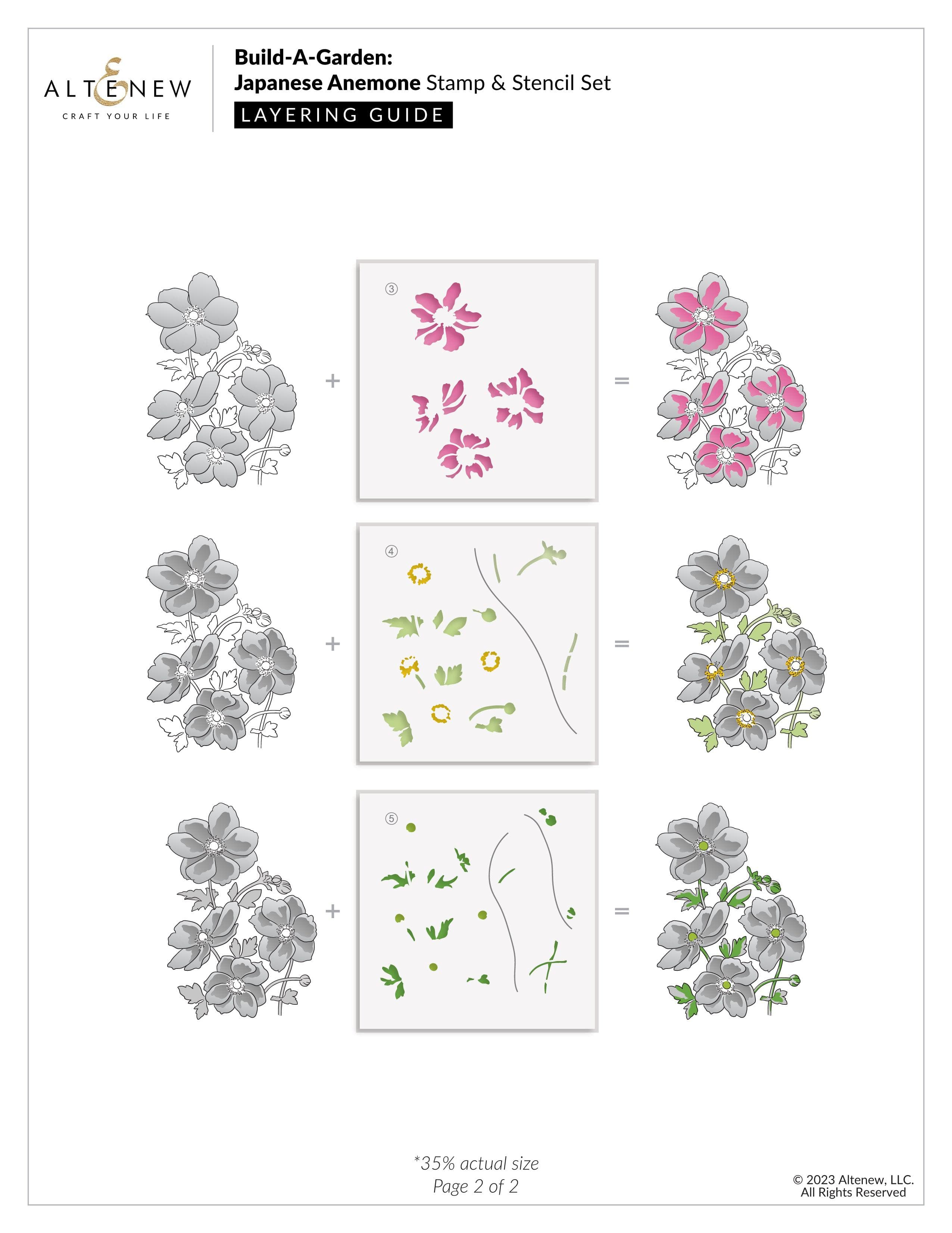 Build-A-Garden: Japanese Anemone | Altenew