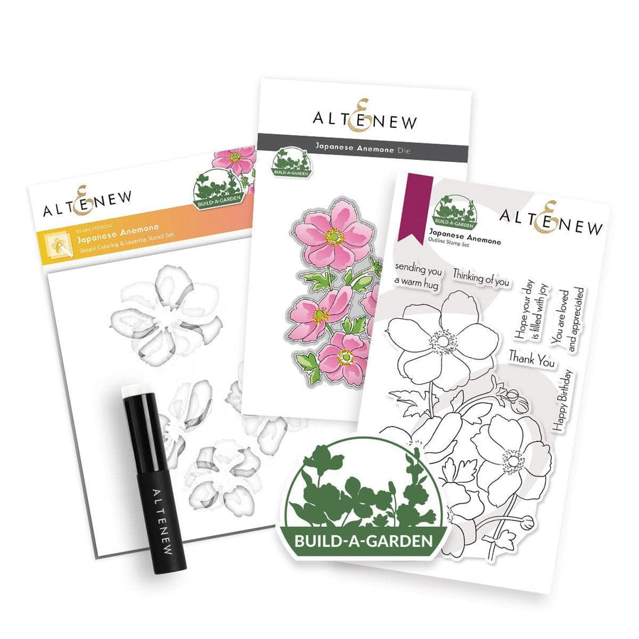 Altenew Build-A-Garden: Japanese Anemone