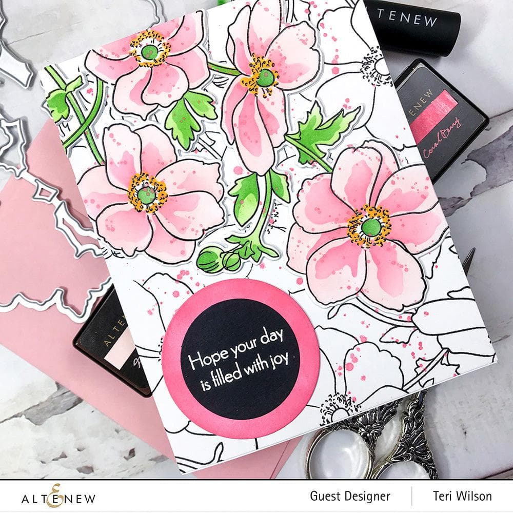 Altenew Build-A-Garden Set Build-A-Garden: Japanese Anemone