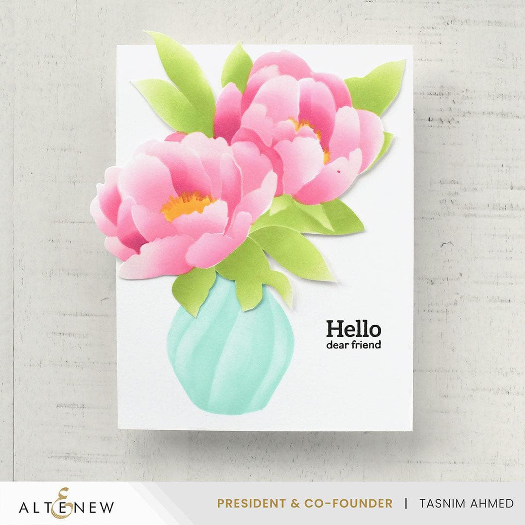 Altenew Build-A-Garden: Lovely Rose Peony