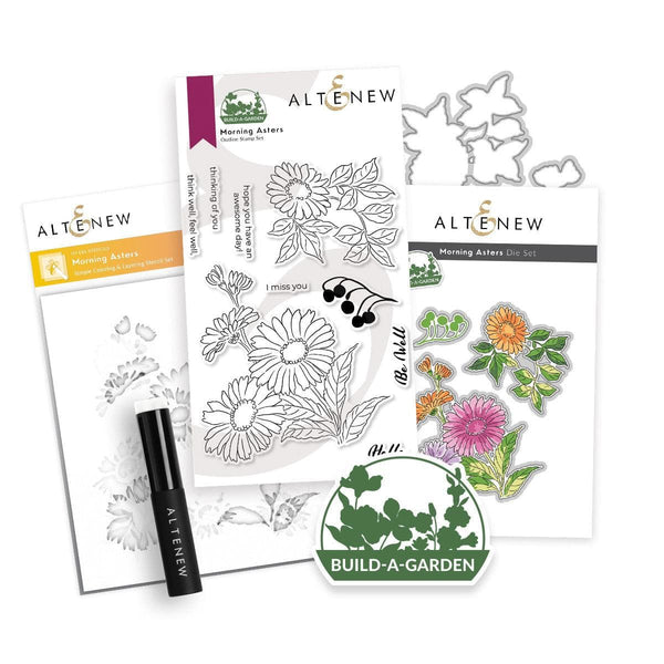 Altenew Build-A-Garden Set Build-A-Garden: Morning Asters