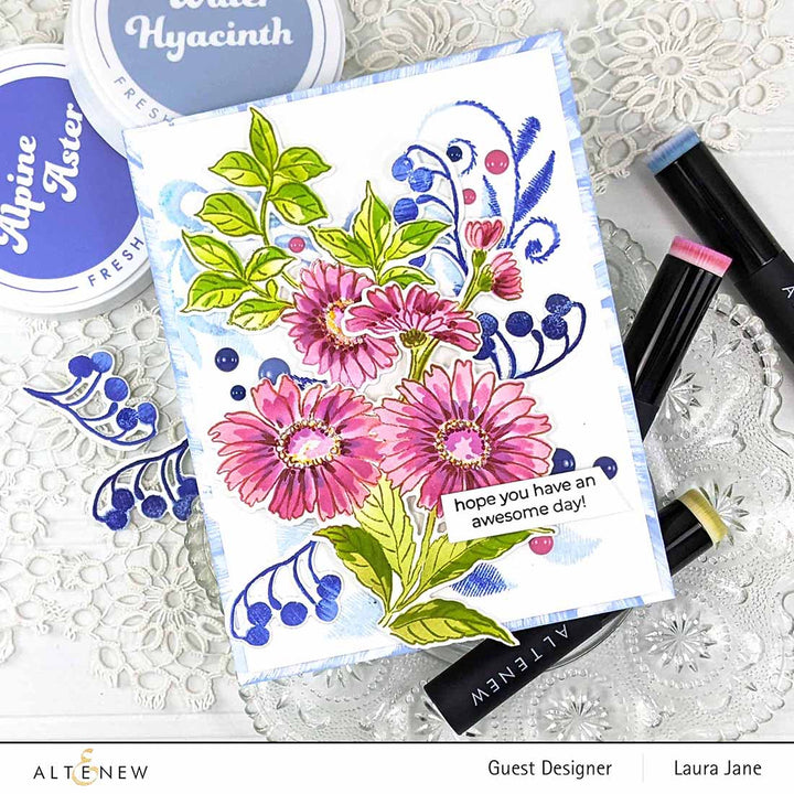 Altenew Build-A-Garden Set Build-A-Garden: Morning Asters