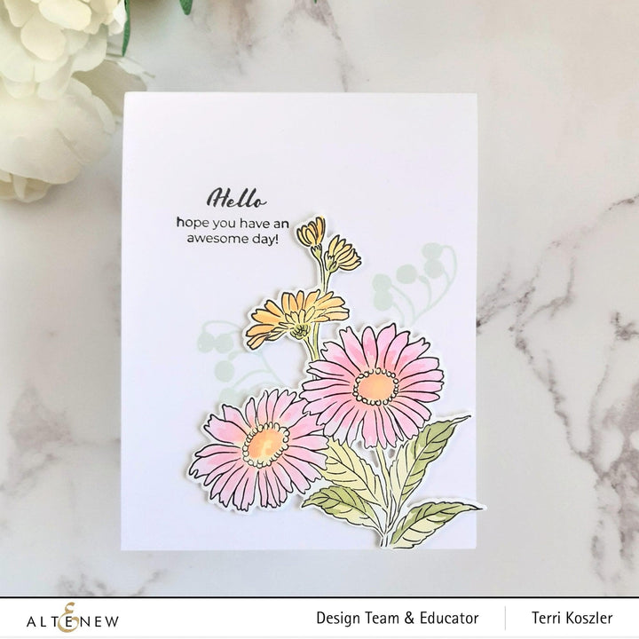 Altenew Build-A-Garden Set Build-A-Garden: Morning Asters