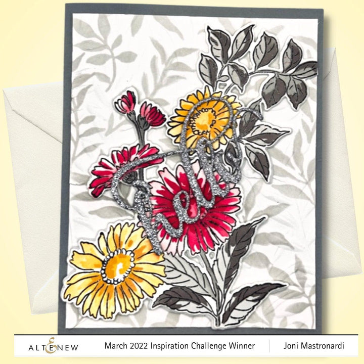 Altenew Build-A-Garden Set Build-A-Garden: Morning Asters