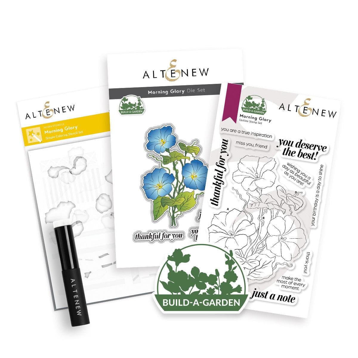 Build-A-Garden: Morning Glory | Altenew Build-A-Garden: Morning Glory | Altenew