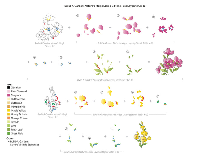 Altenew Build-A-Garden Set Build-A-Garden: Nature's Magic
