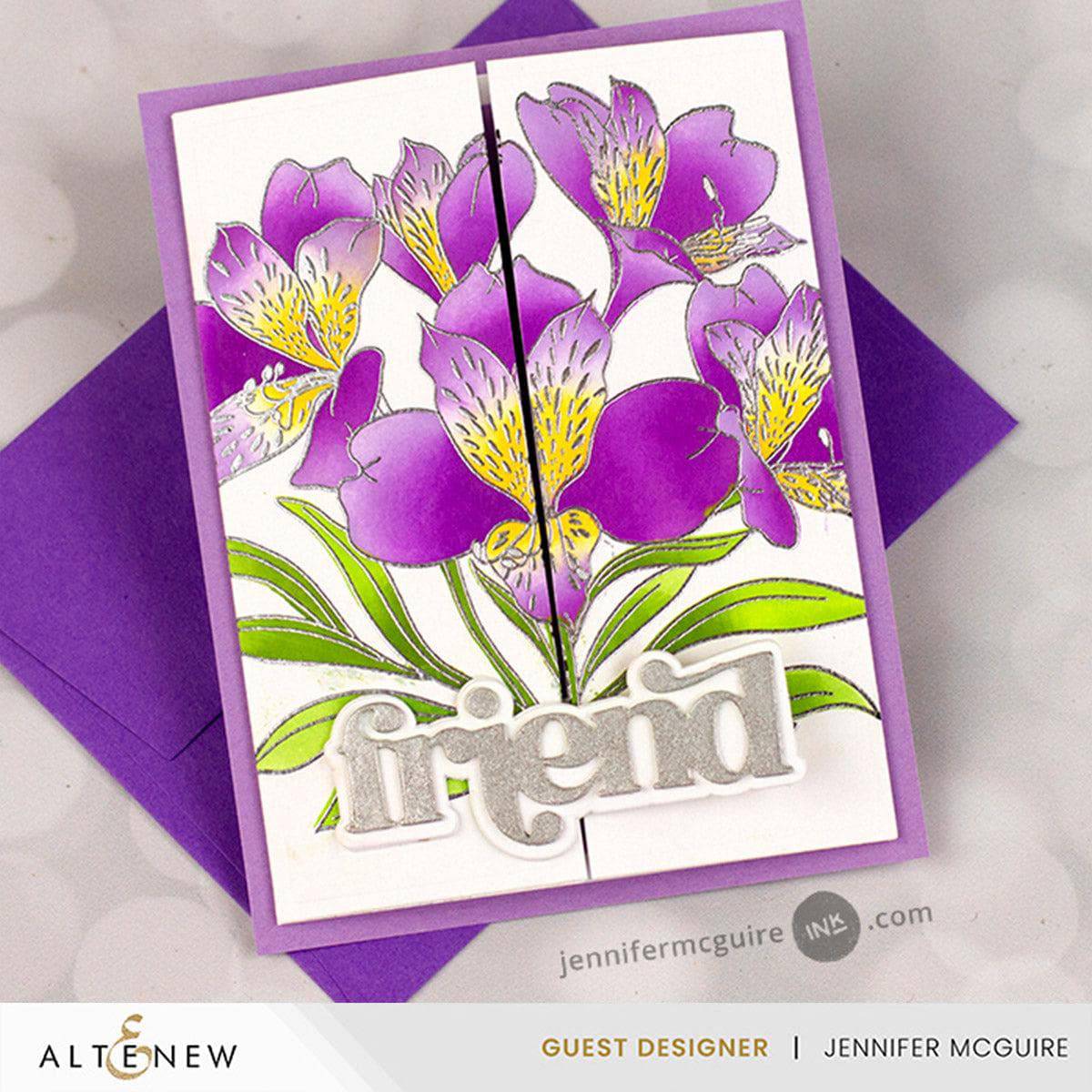 Build-A-Garden: Peruvian Lily | Altenew Craft Stamp Set