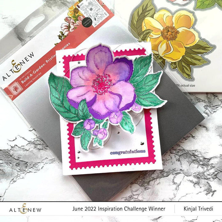 Altenew Build-A-Garden Set Build-A-Garden: Pristine Peonies