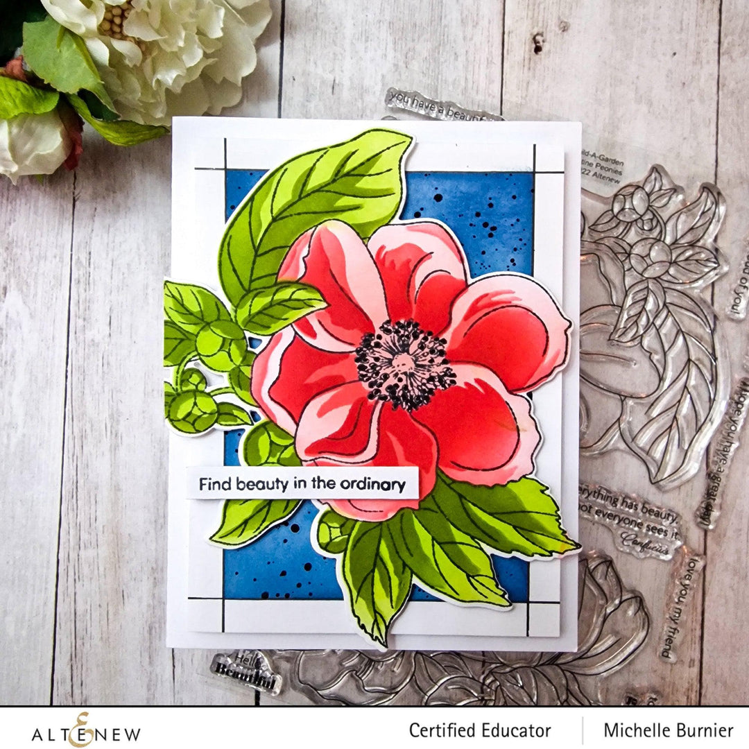 Altenew Build-A-Garden Set Build-A-Garden: Pristine Peonies