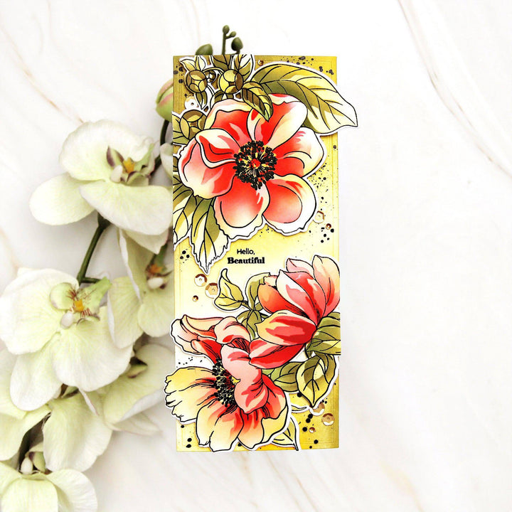 Altenew Build-A-Garden Set Build-A-Garden: Pristine Peonies