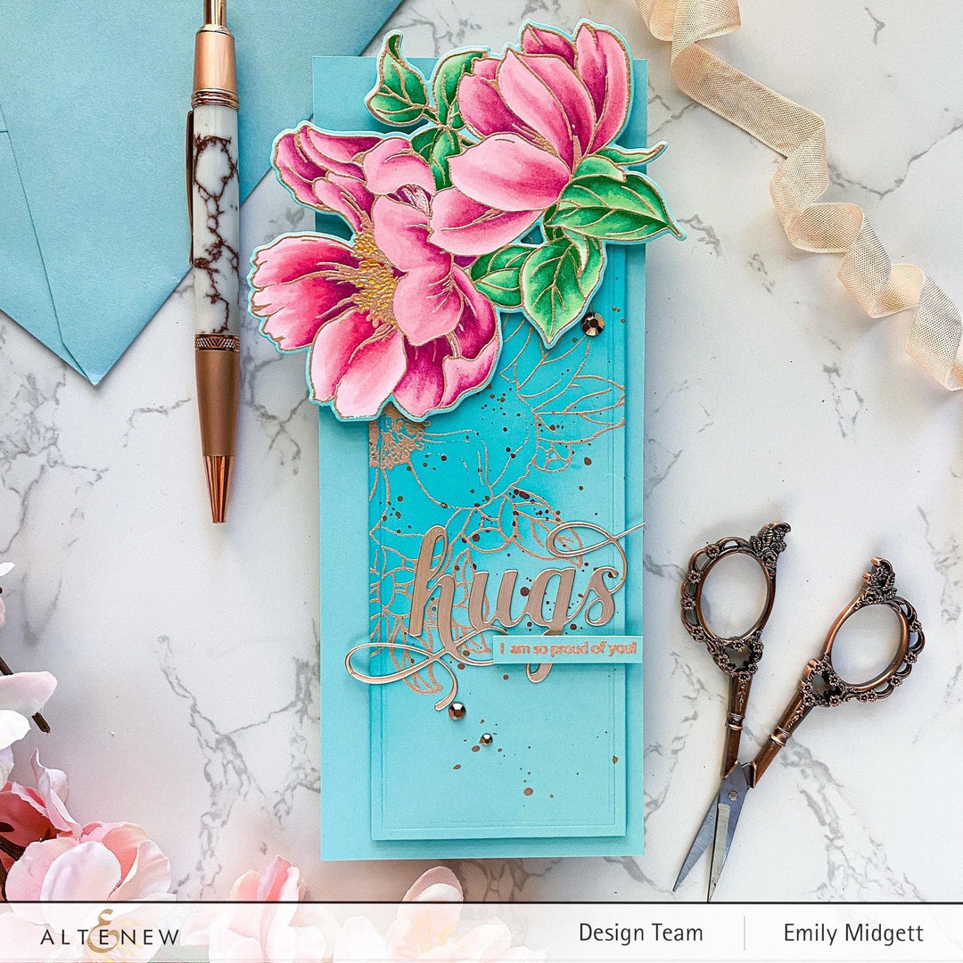 Altenew Build-A-Garden Set Build-A-Garden: Pristine Peonies