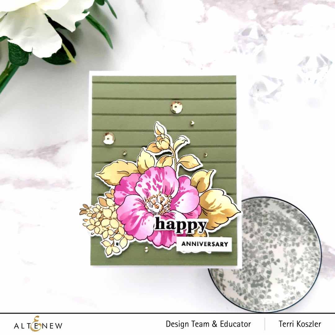 Altenew Build-A-Garden Set Build-A-Garden: Rosa Gallica