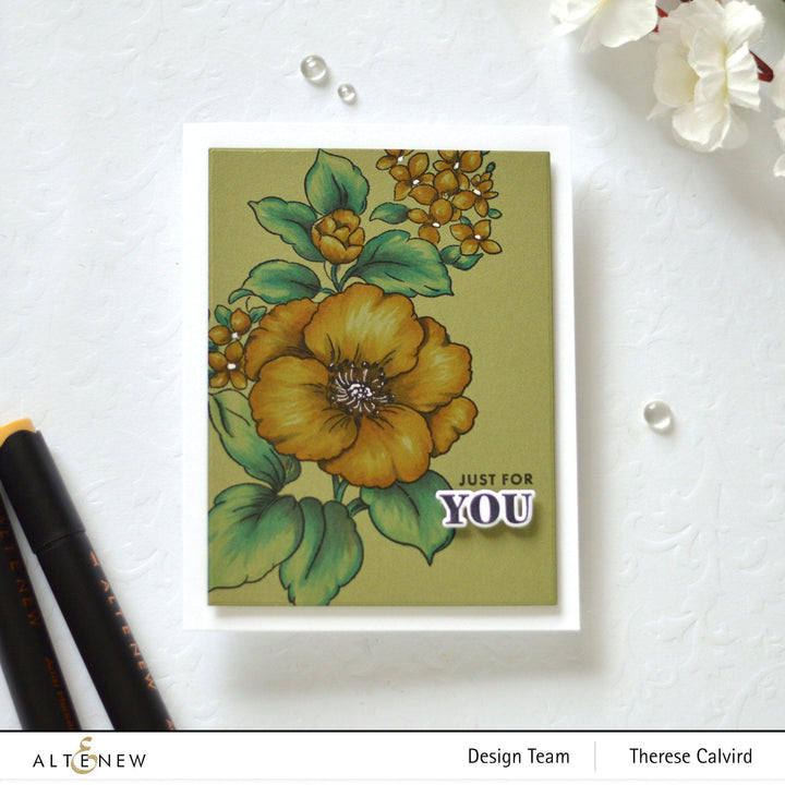 Altenew Build-A-Garden Set Build-A-Garden: Rosa Gallica