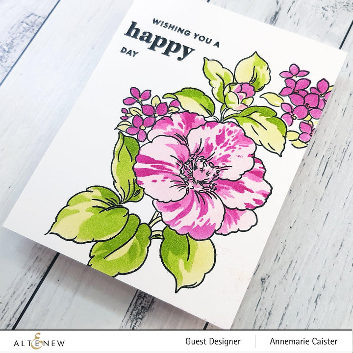 Altenew Build-A-Garden: Rosa Gallica