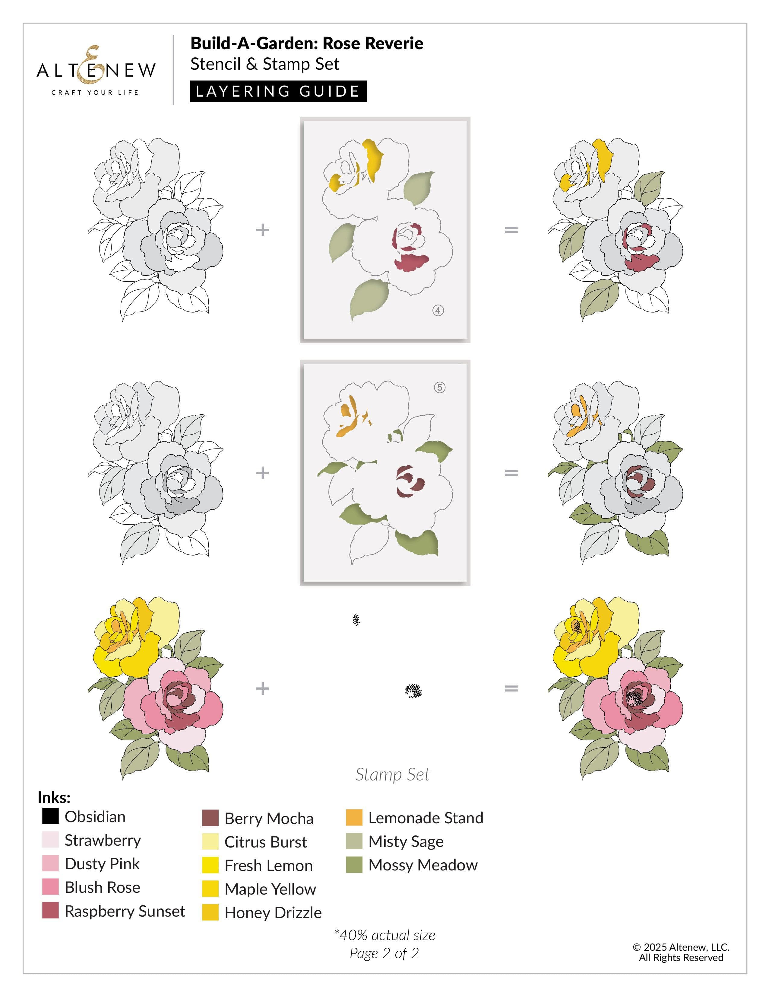 Build-A-Garden: Rose Reverie | Altenew