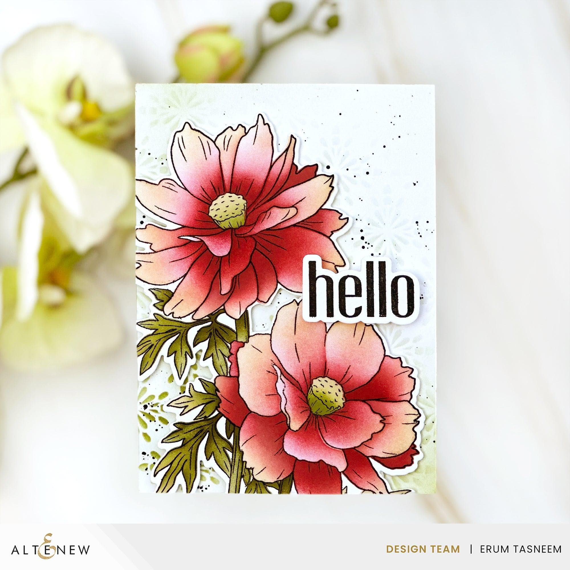 Build-A-Garden: Sulfur Cosmos | Altenew