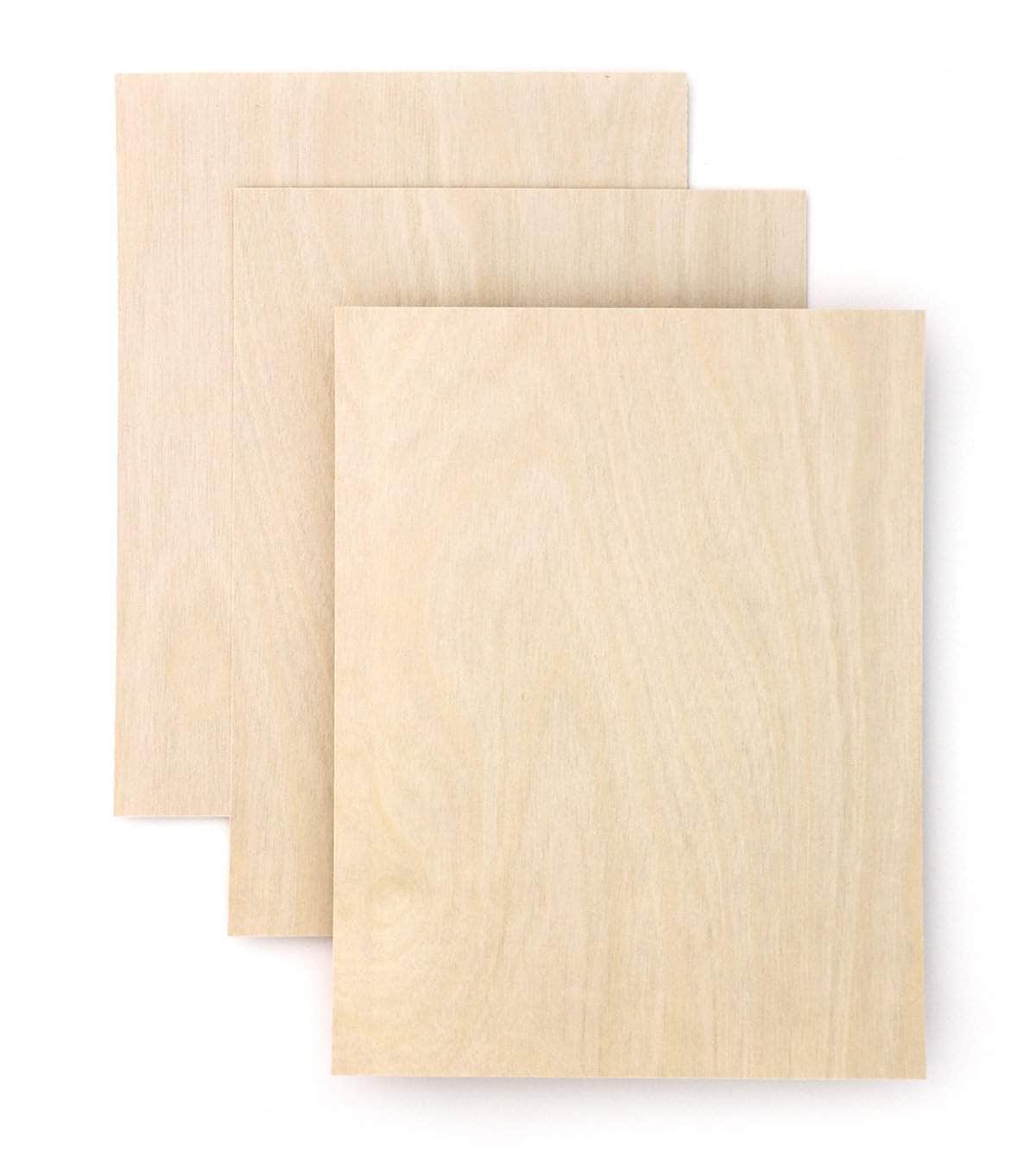 Announcement Converters Cardstock Birch Wood (5 sheets/set)