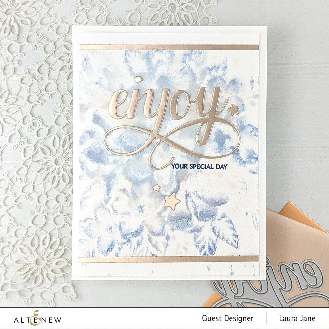 Ningbo Vivi Stationery & Gift Co.,Ltd Cardstock Brushed Rose Metallic Cardstock (10 sheets/set)
