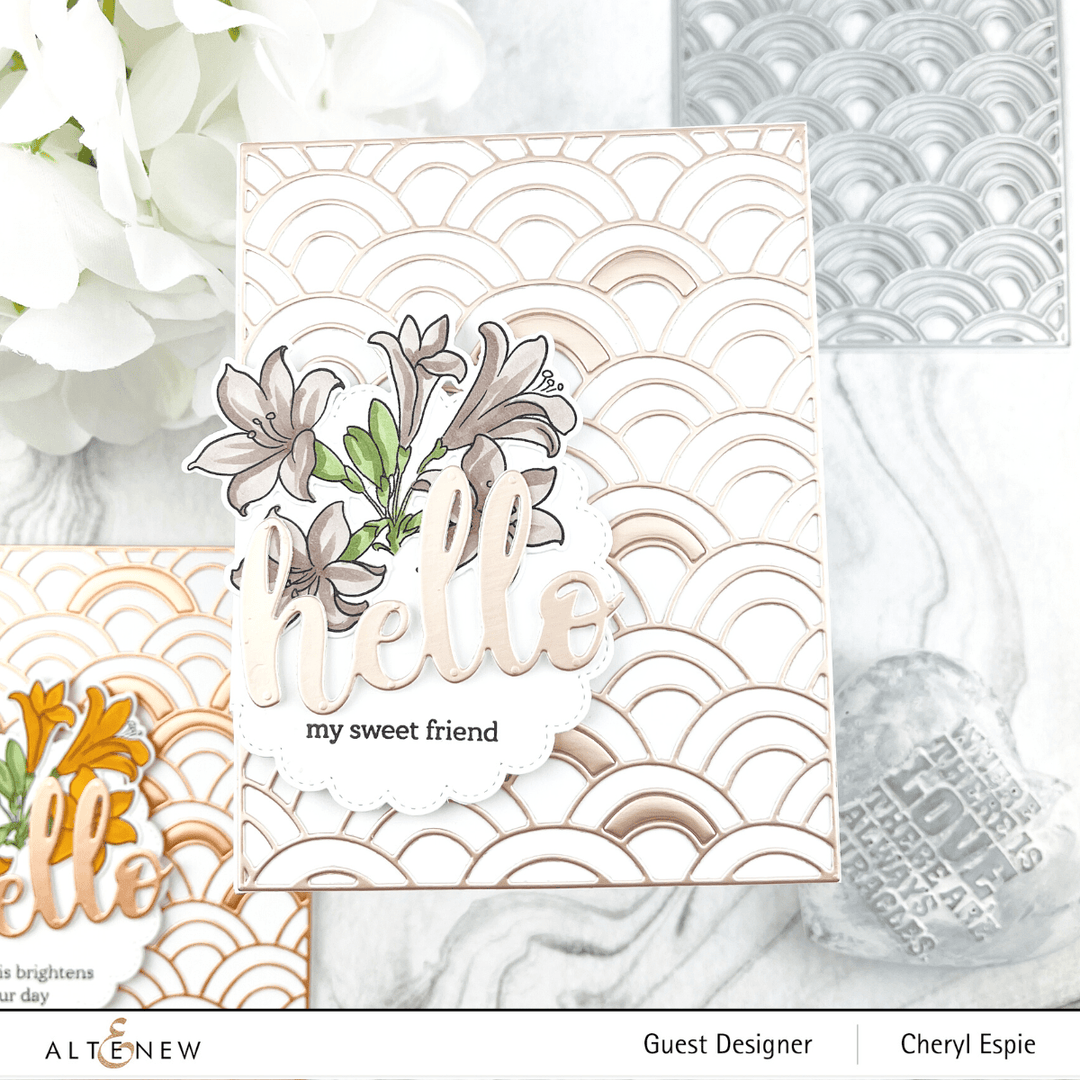 Ningbo Vivi Stationery & Gift Co.,Ltd Cardstock Brushed Rose Metallic Cardstock (10 sheets/set)