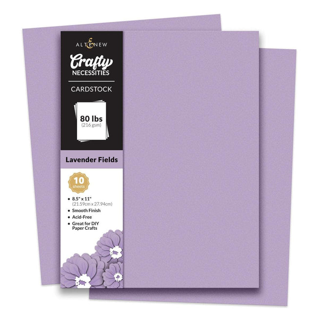 Altenew Crafty Necessities Cardstock Bundle featuring vibrant and textured cardstock sheets for craft and scrapbooking projects.