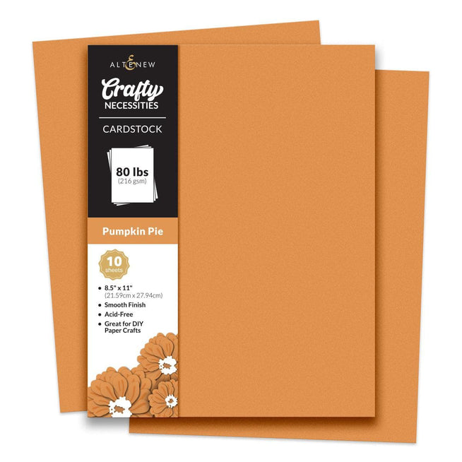 Altenew Crafty Necessities Cardstock Bundle with colorful sheets of textured cardstock for crafting and card making.