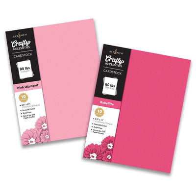 Crafty Necessities Cardstock Bundle (Cherry Blossom)