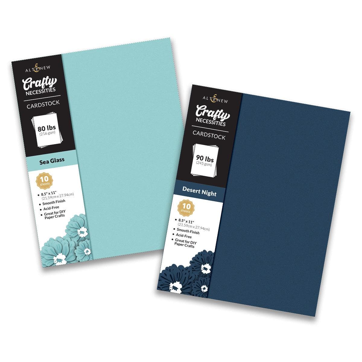 Crafty Necessities Cardstock Bundle (Cool Summer Night)