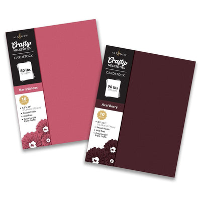 Crafty Necessities Cardstock Bundle (Dried Petals)