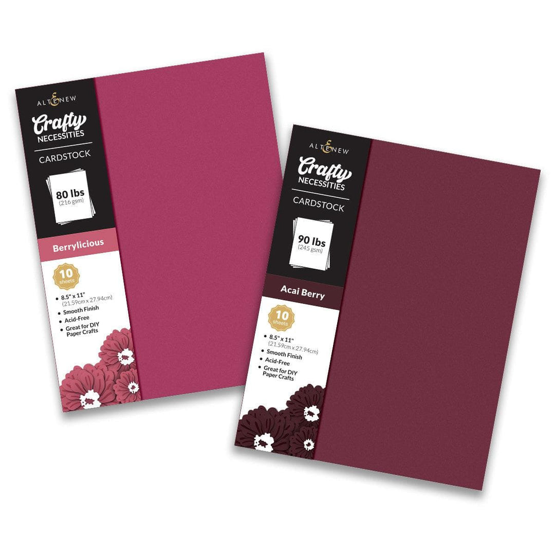 Crafty Necessities Cardstock Bundle (Dried Petals)