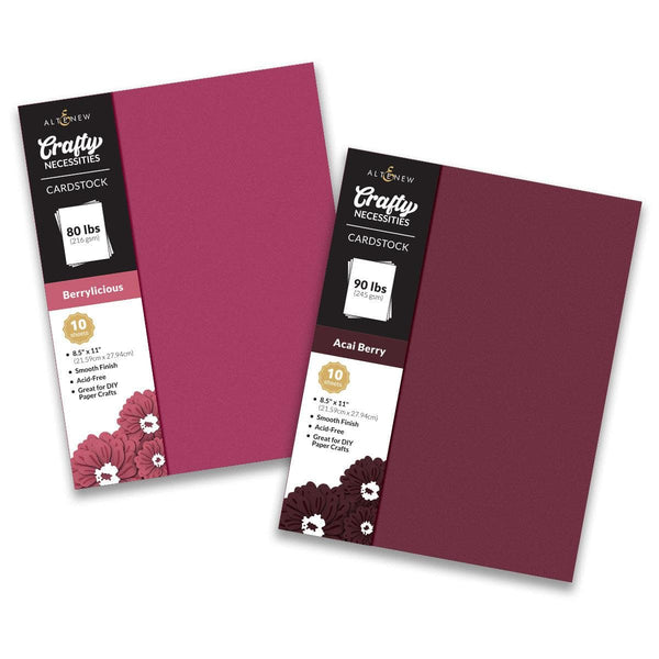 Crafty Necessities Cardstock Bundle (Dried Petals)