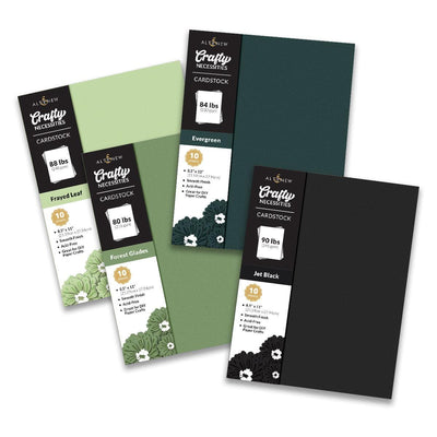 Crafty Necessities Cardstock Bundle (Green Fields)