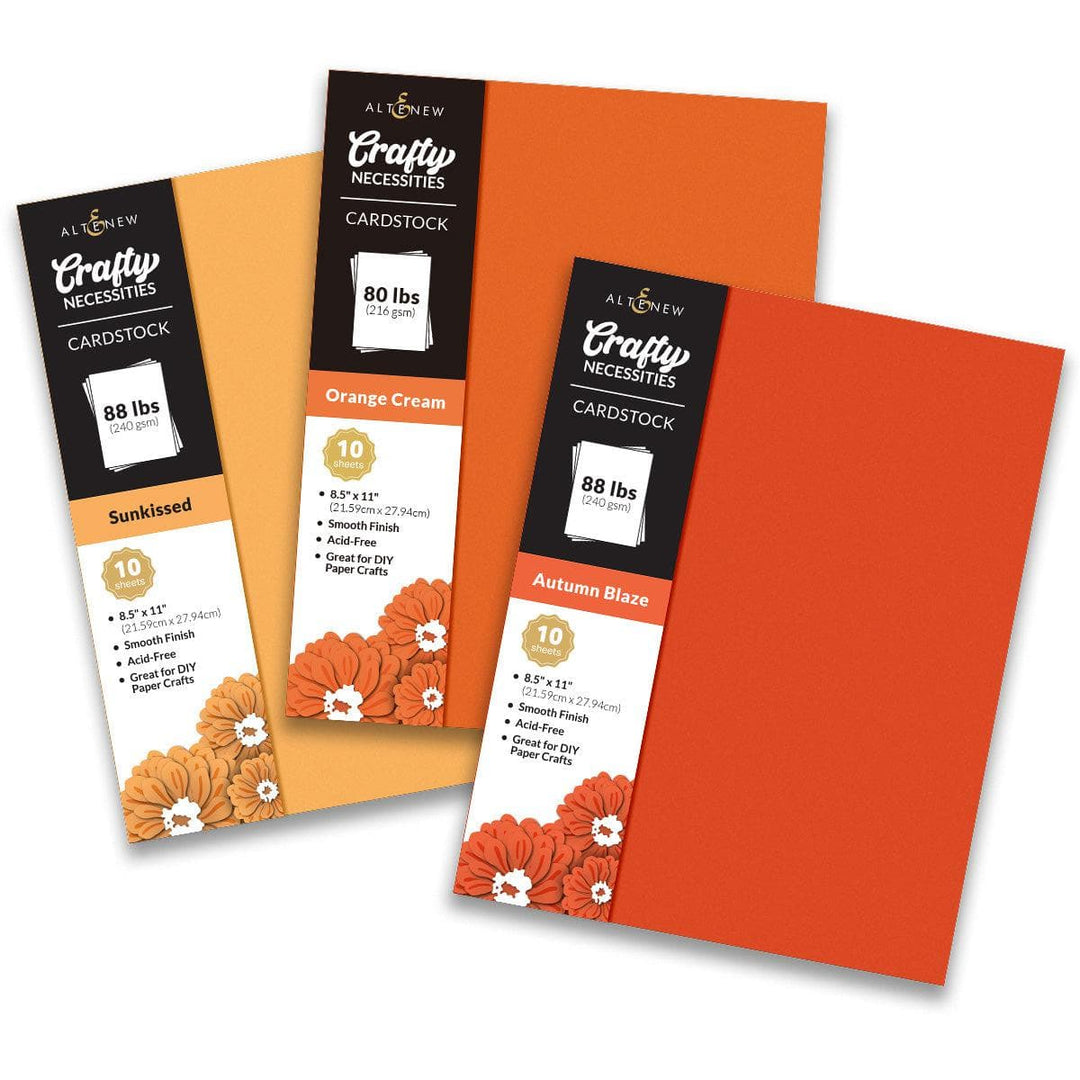 Crafty Necessities Cardstock Bundle (Warm & Cozy)