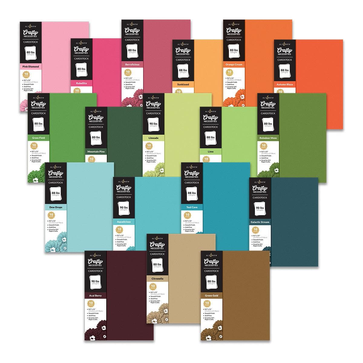 Seasonal Hues Cardstock Bundle