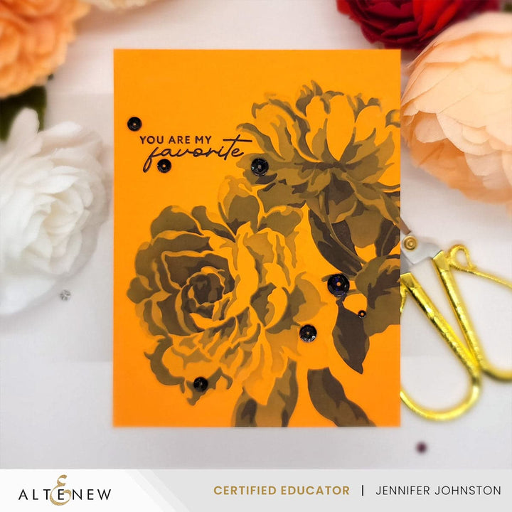 Crafty Necessities: Amber Blaze Cardstock (10 sheets/set)