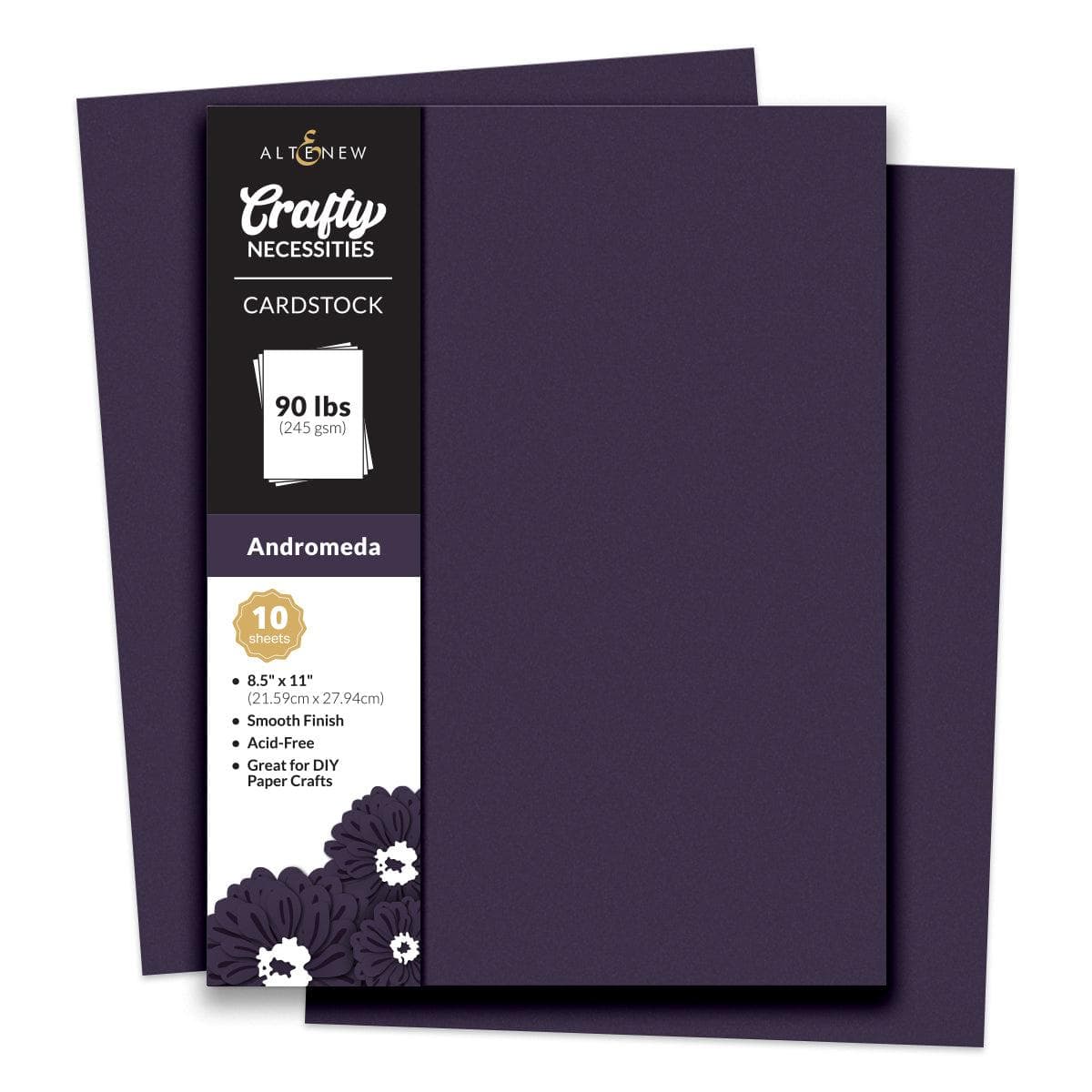 Crafty Necessities: Andromeda Cardstock (10 sheets/set) | Altenew