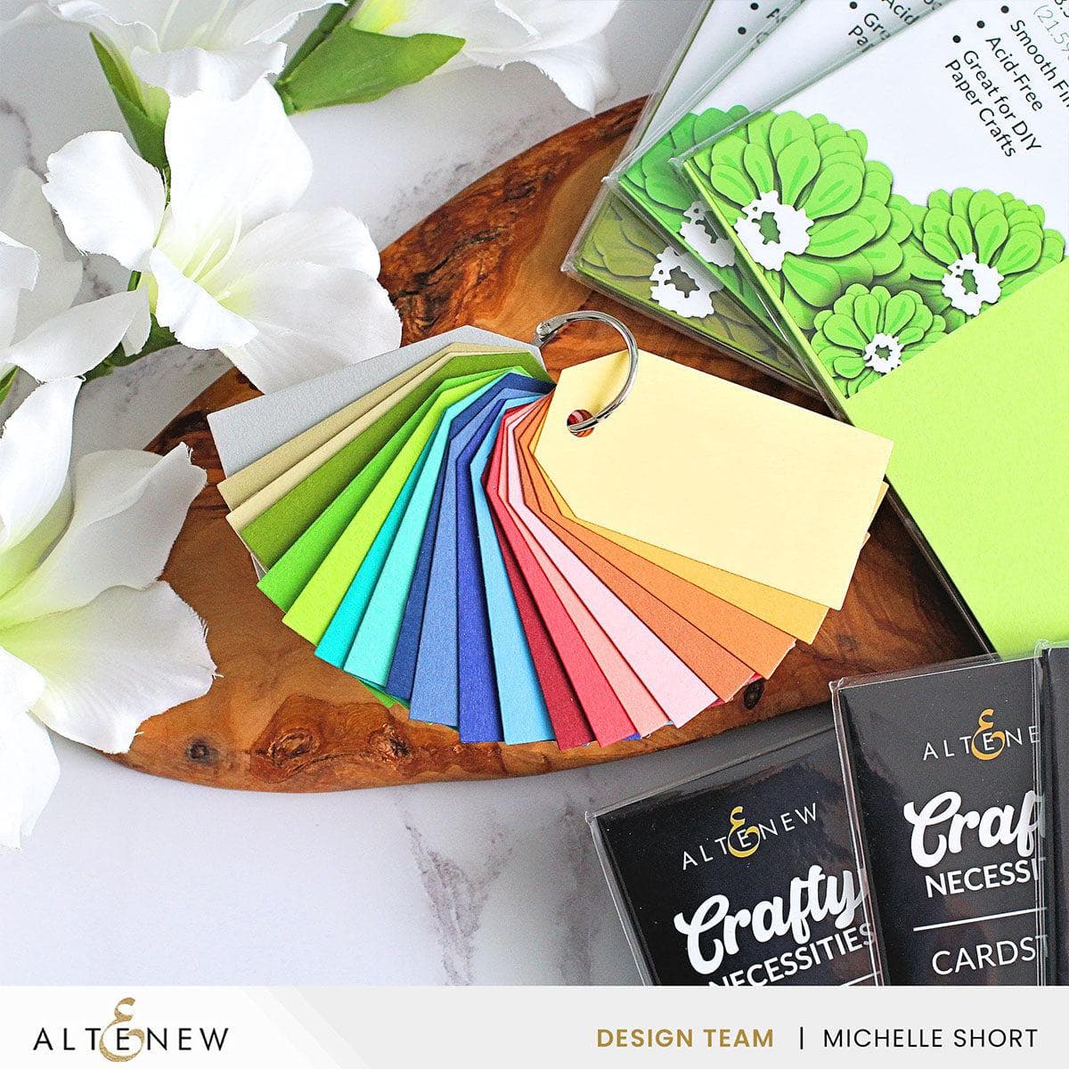 Crafty Necessities: Bamboo Cardstock (10 sheets/set) | Altenew