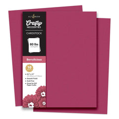 Crafty Necessities: Berrylicious Cardstock (10 sheets/set)