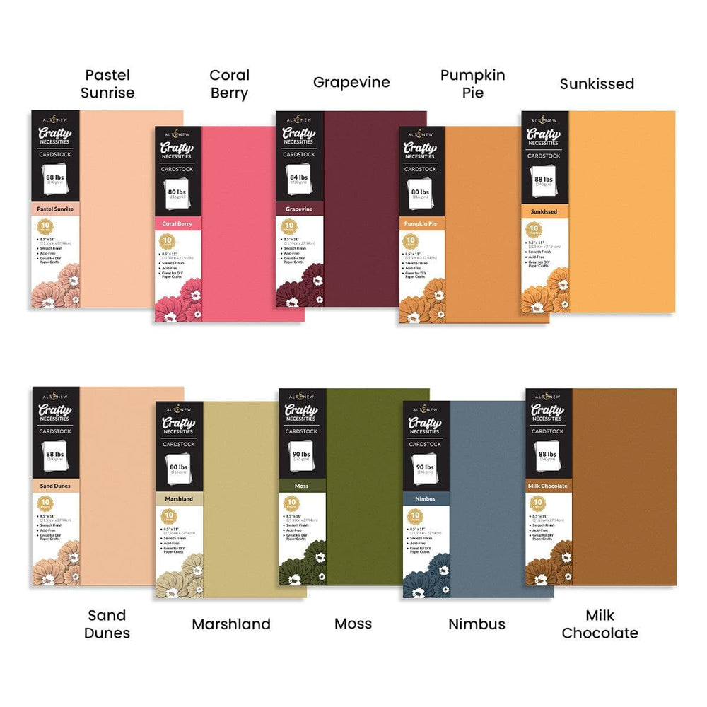 Crafty Necessities Cardstock Bundle (Cozy Comfort 2025)