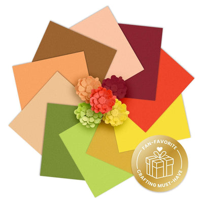 Crafty Necessities: Cozy Multi-color Cardstock Pack (10 sheets/set)