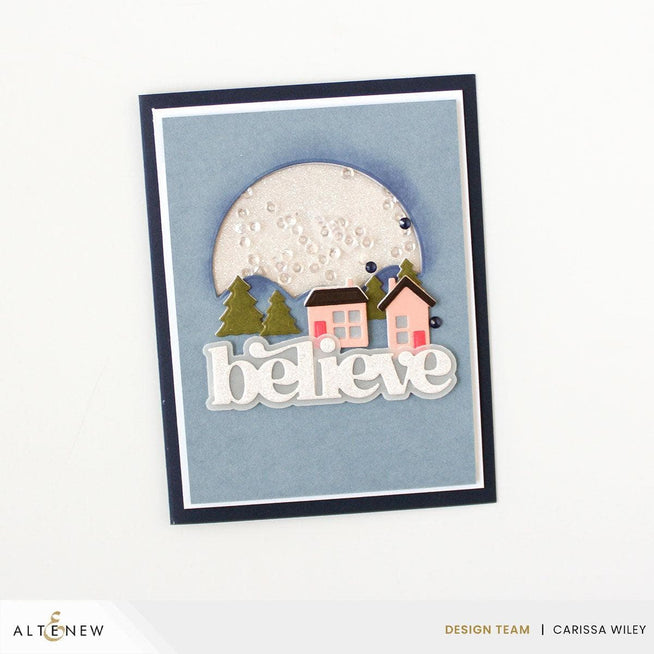 Dark chocolate-colored cardstock from Altenew, 10 sheets in a set, perfect for crafting and card making projects.