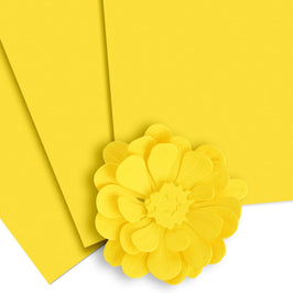 Crafty Necessities: Fresh Lemon Cardstock (10 sheets/set)