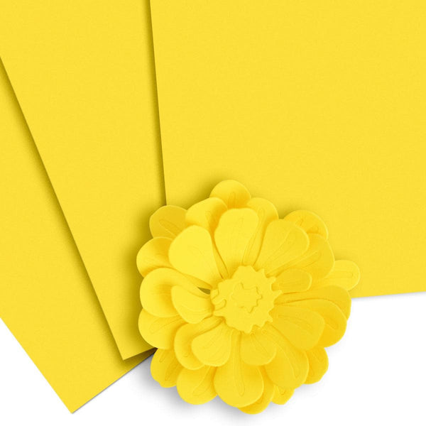Crafty Necessities: Fresh Lemon Cardstock (10 sheets/set)