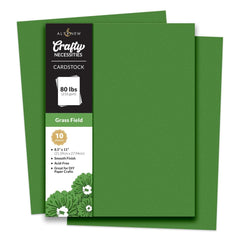 Crafty Necessities: Grass Field Cardstock (10 sheets/set)