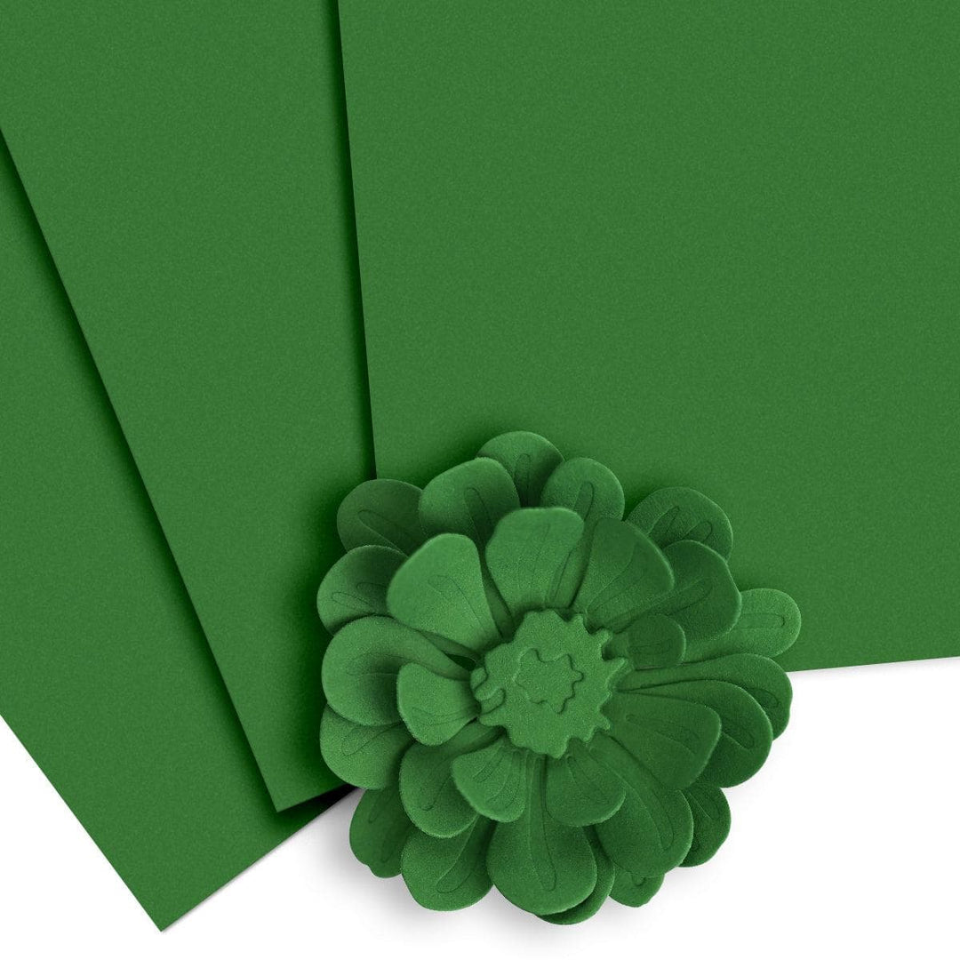 Crafty Necessities: Hunter Green Cardstock (10 sheets/set)