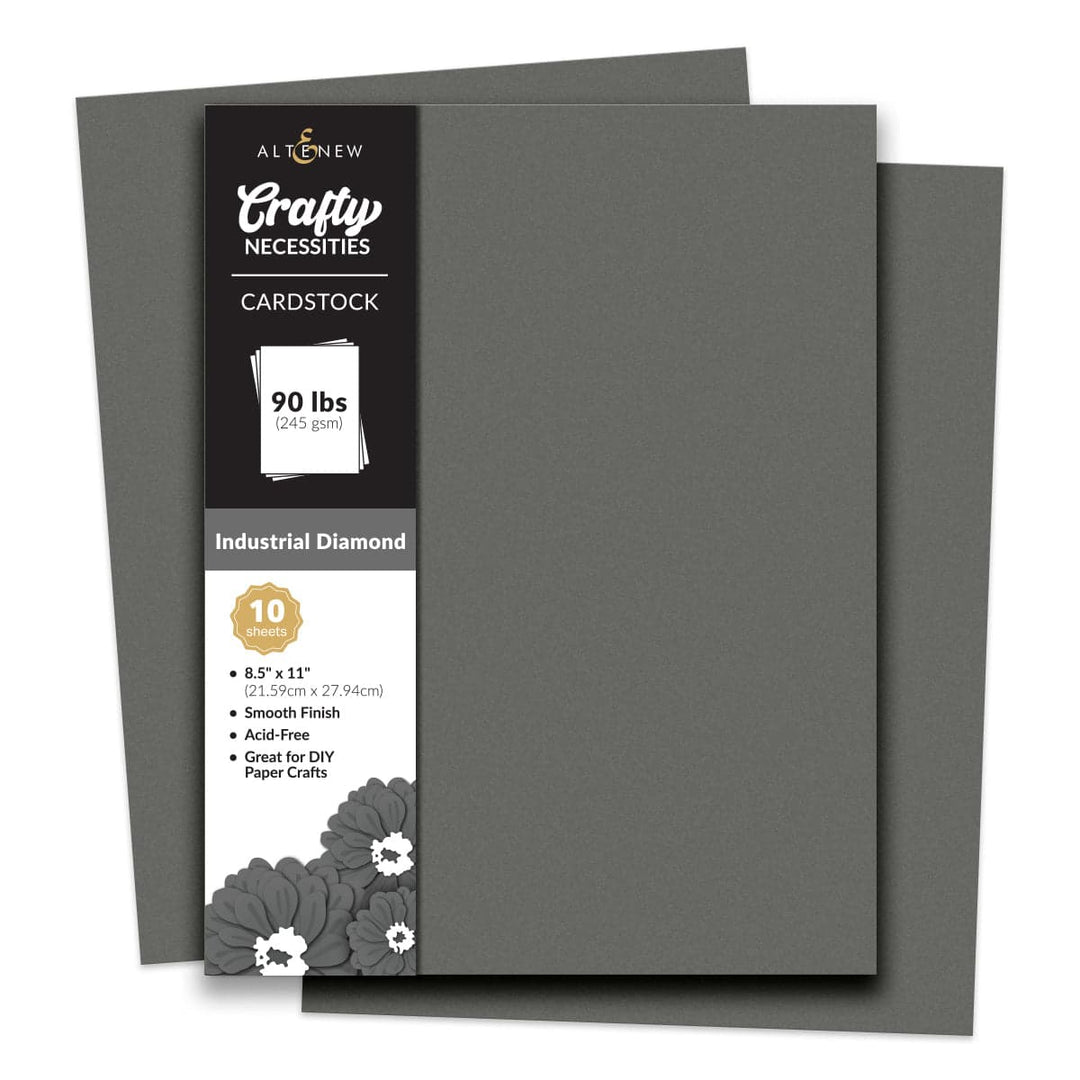 Cardstock Set Crafty Necessities: Industrial Diamond Cardstock (10 sheets/set)
