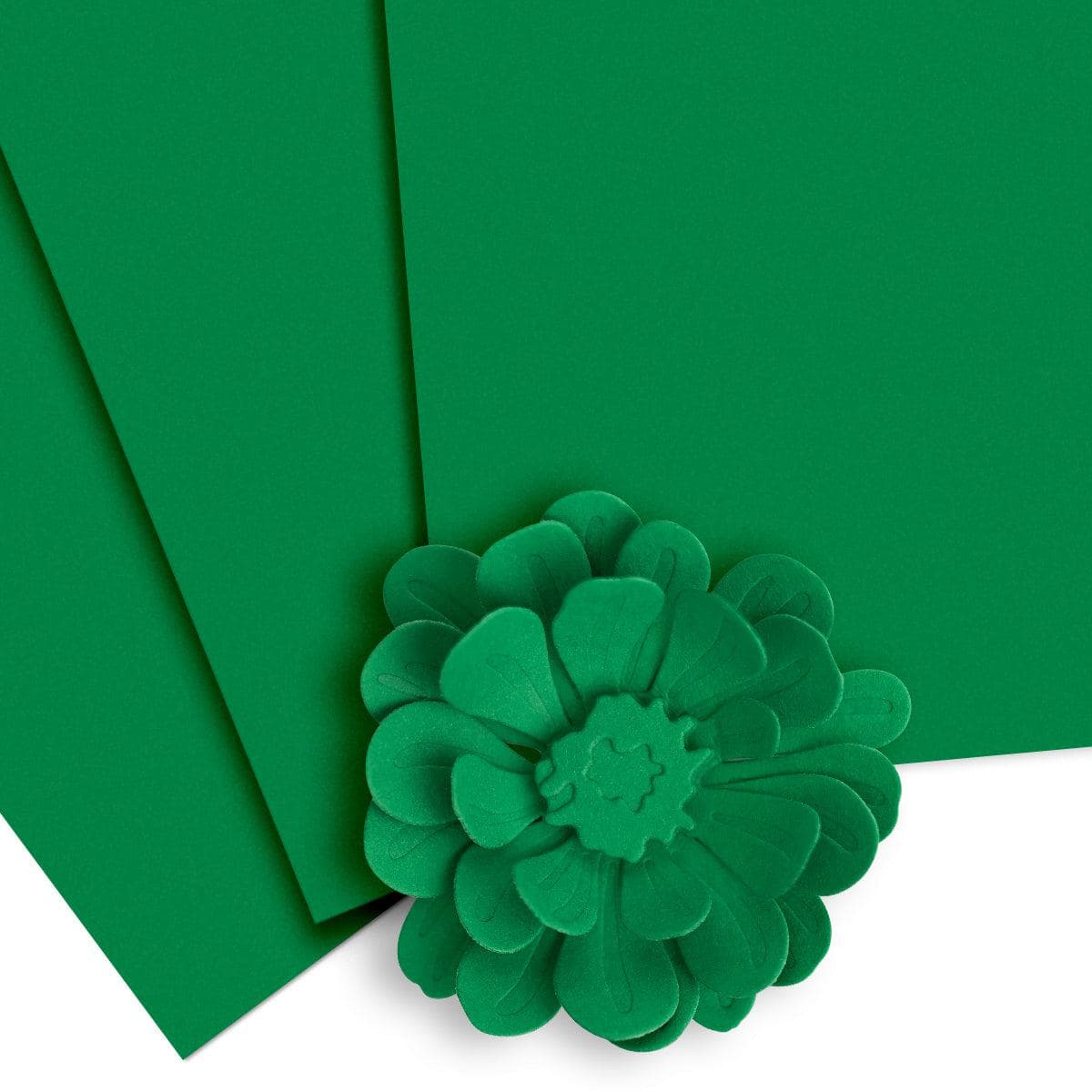 Crafty Necessities: Just Green Cardstock (10 sheets/set)