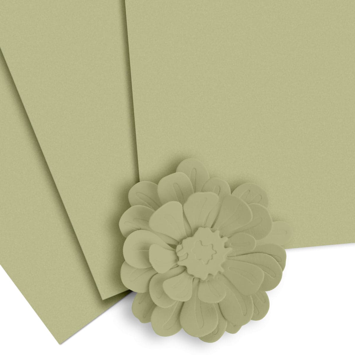 Crafty Necessities: Misty Sage Cardstock (10 sheets/set)