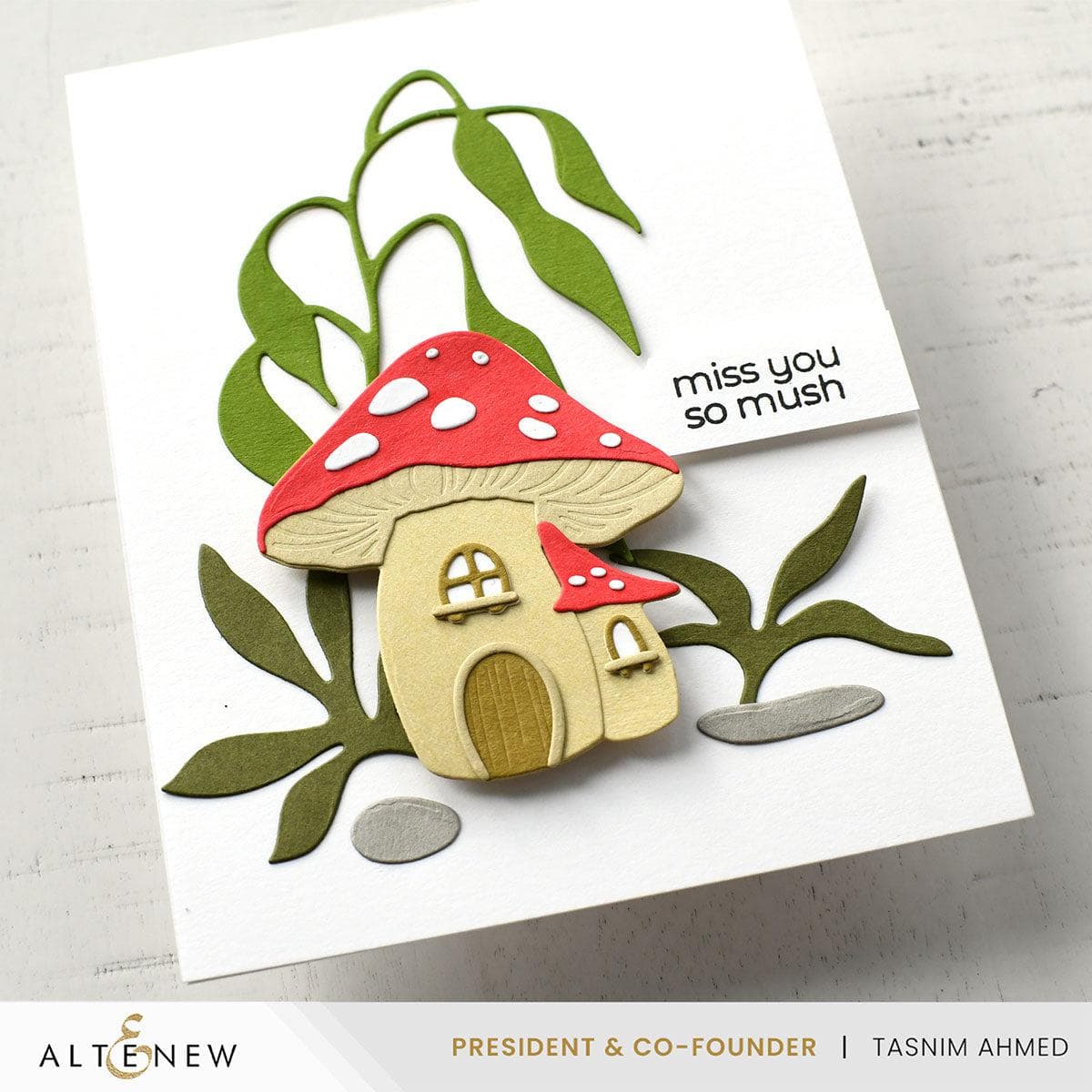 Crafty Necessities: Olive Cardstock (10 sheets/set) | Altenew