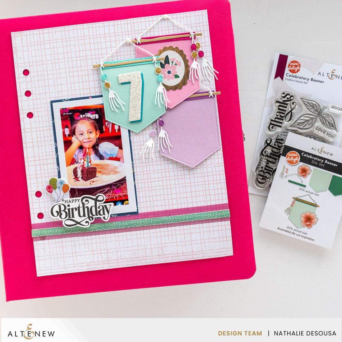 Crafty Necessities: Pink Diamond Cardstock (10 sheets/set) | Altenew